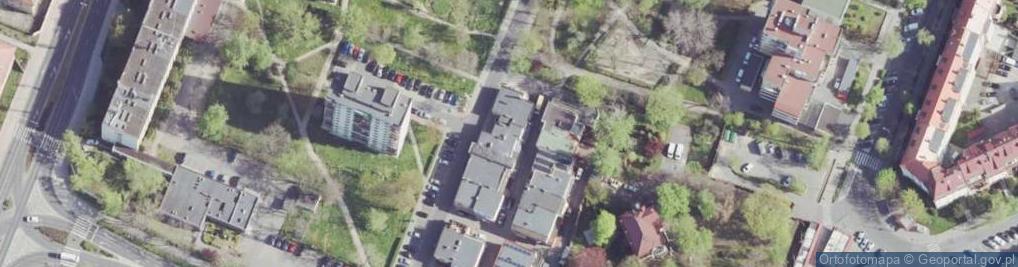Zdjęcie satelitarne Ostrowski L, Głogów