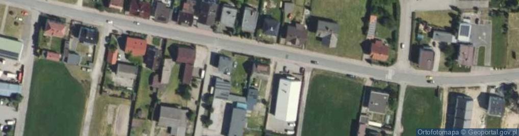 Zdjęcie satelitarne Otrzonsek Wilhelm Zakład Usług Kominiarskich z Siedzibą w Dobrodzieniu