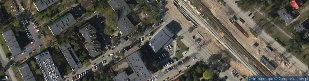 Zdjęcie satelitarne Otwockie Centrum Kultury