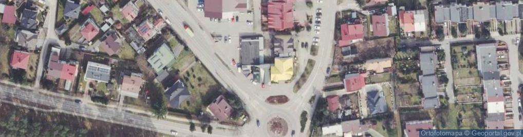 Zdjęcie satelitarne Ożga Banasik Kokoszka