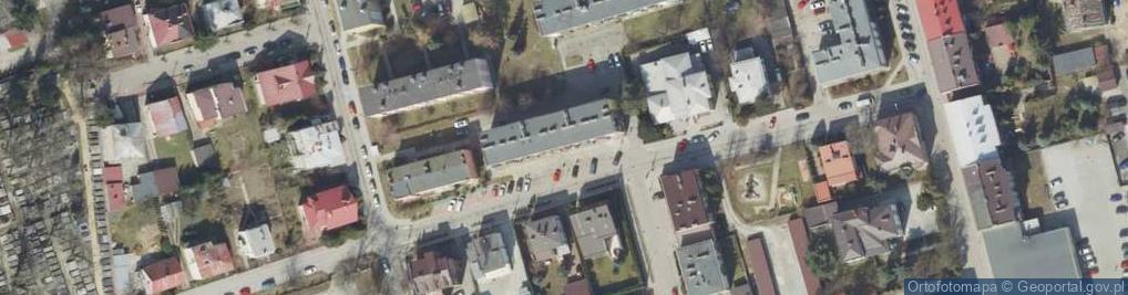 Zdjęcie satelitarne Ożga Janusz - Firma Handlowo - Usługowo - Produkcyjna Comforte