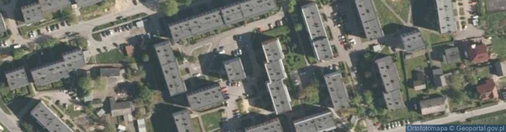 Zdjęcie satelitarne P.Gębala Strade