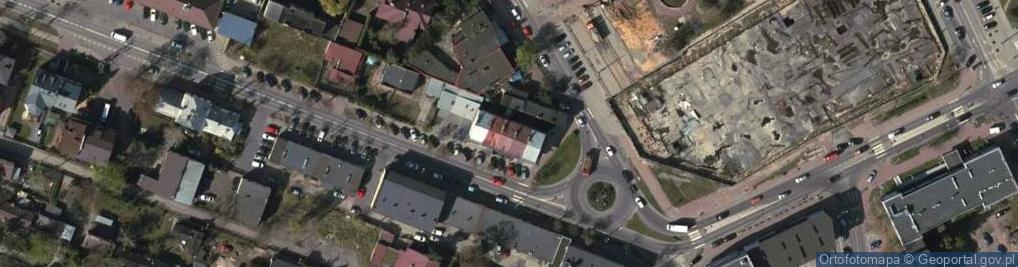 Zdjęcie satelitarne P.H.Jedynak Hanna i Andrzej Zygadło'' w Likwidacji