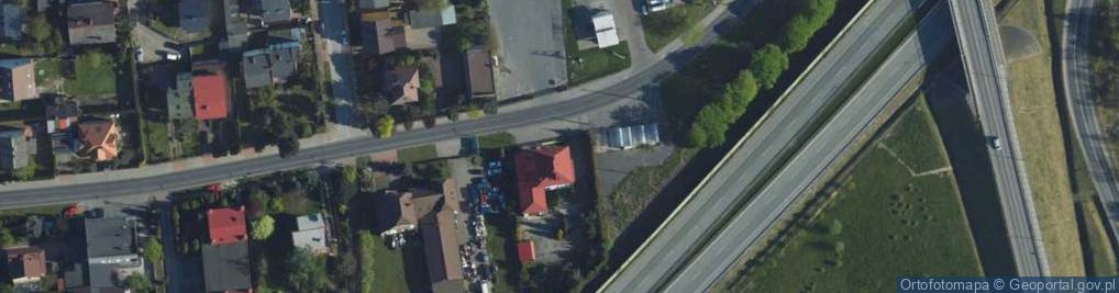 Zdjęcie satelitarne P H U Alwi Stacja Konroli Pojazdów