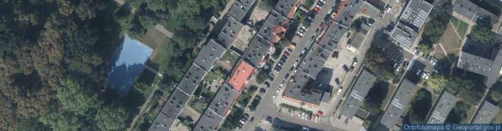 Zdjęcie satelitarne P H U Autex Grzegorz Michał Schulz Waldemar Borowiak