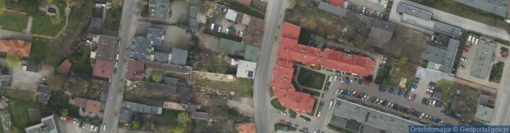 Zdjęcie satelitarne P H U B & M Bogdan Galas Dorota Cebula