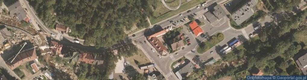 Zdjęcie satelitarne P.H.U.Dawid Rudziński "Restauracja Topollino"