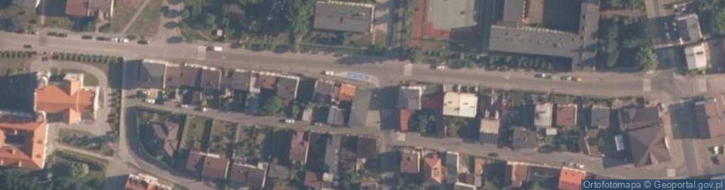 Zdjęcie satelitarne P H U Hurt Detal BHP Import Export Art Przemysłowych