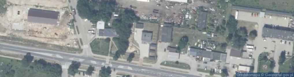 Zdjęcie satelitarne P H U Ja Fi Pietrzykowski Kamil Skórnicki Radosław