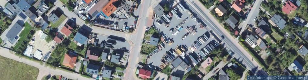 Zdjęcie satelitarne P H U Piastpol J L Łangowski Szypryt