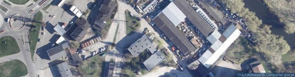 Zdjęcie satelitarne P.H.U."Prowul"Robert Kubat Wulkanizacja