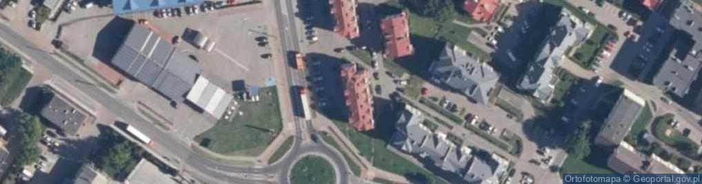Zdjęcie satelitarne P H U T Geo Skór