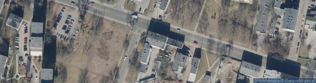 Zdjęcie satelitarne P P H Balbinka