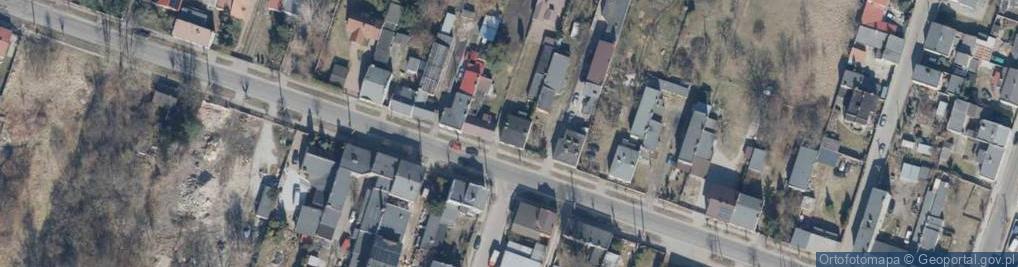 Zdjęcie satelitarne P P H Oscar Export Import Jolanta Habib Majid Habib