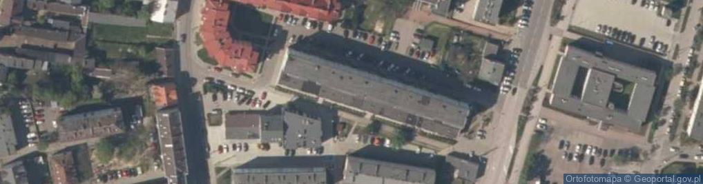 Zdjęcie satelitarne P P H U Baczam B Czajka z Michalik Przedsiębiorstwo Wielobranżowe Domus B Czajka z Michalik