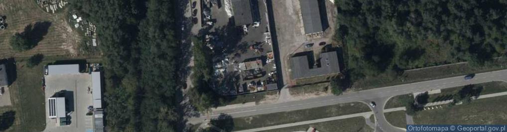 Zdjęcie satelitarne P P H U Dzik Duo Droździk Barbara Mariola Kałęcki Marek
