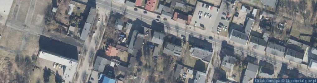 Zdjęcie satelitarne P P H U Heldar Dariusz Przybylski Agnieszka Przybylska