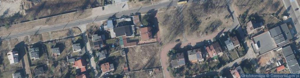 Zdjęcie satelitarne P P H U Kamir Kazimierz Mirowski Ewa Mirowska