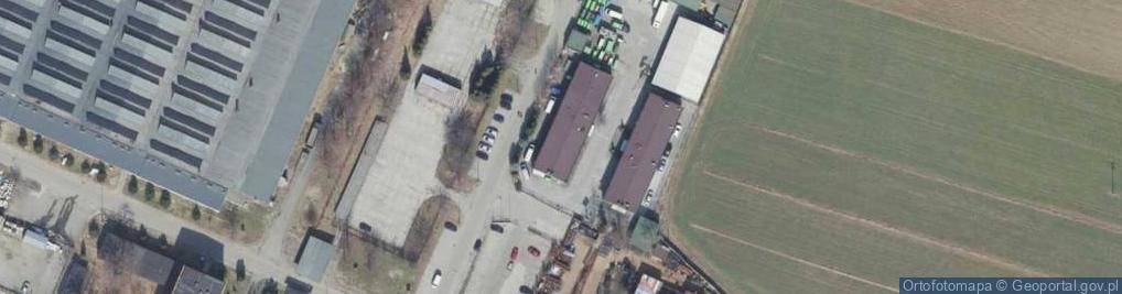 Zdjęcie satelitarne P P H U Kos K Mazur w Zych