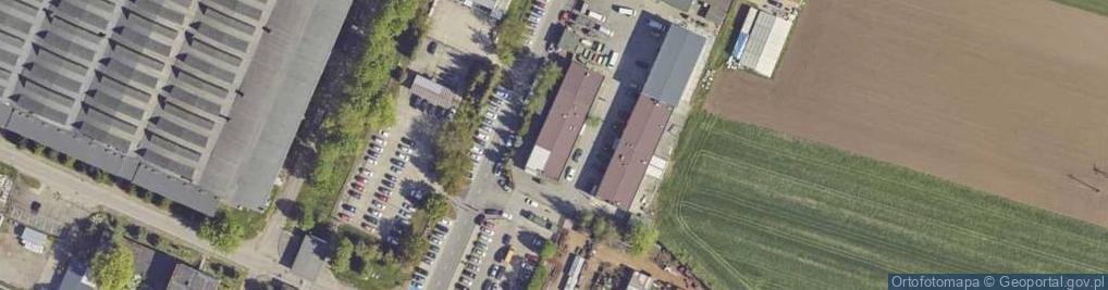 Zdjęcie satelitarne P P H U Kos K Mazur w Zych