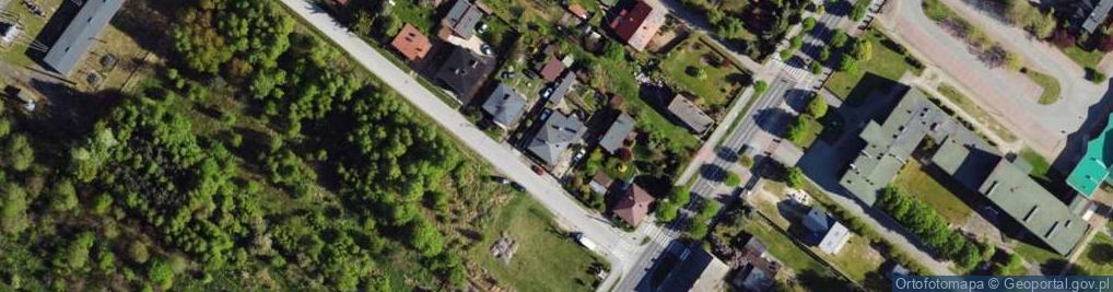 Zdjęcie satelitarne P P H U Marta Szewczyk Krystyna Sowała Lucyna