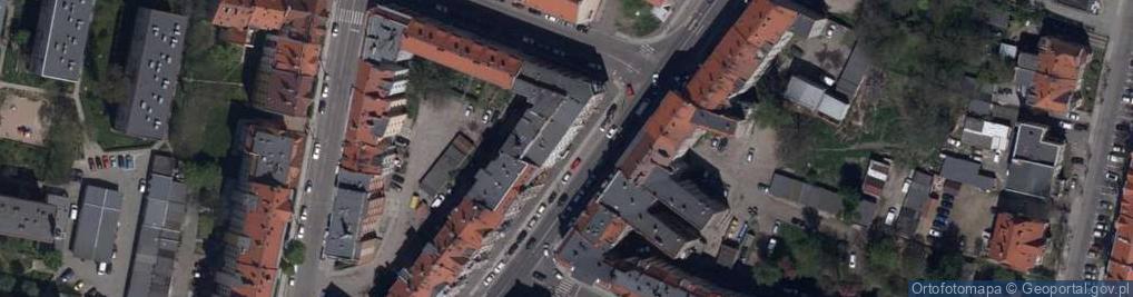 Zdjęcie satelitarne P.P.H.U., Michalewicz, Legnica