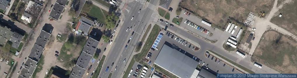 Zdjęcie satelitarne P P H U Mirad Sychowiec Radosław Sychowiec Barbara