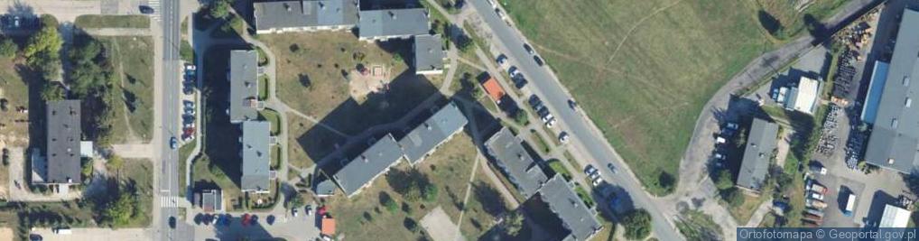 Zdjęcie satelitarne P.P.H.U.Na Psa Urok Iwona Kocieniewska