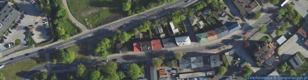 Zdjęcie satelitarne P P H U Olivex Sklep Zoologiczno Wędkarski Delfin