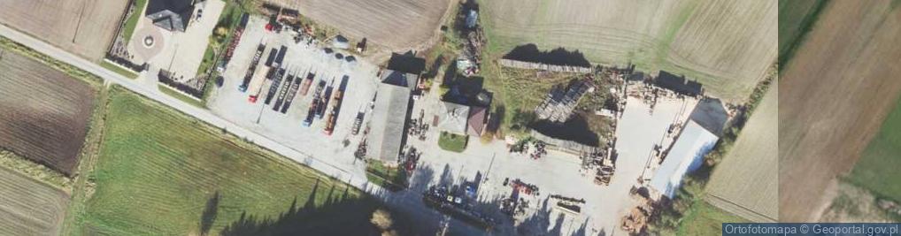 Zdjęcie satelitarne P.P.H.U , Palmet Bogusław Sibiński