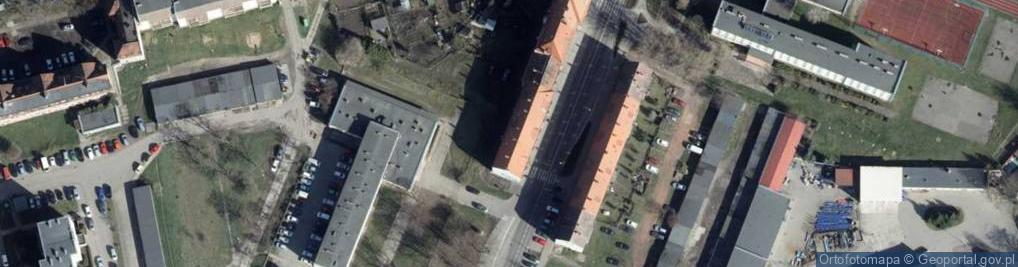 Zdjęcie satelitarne P.P.H.U.Piekarnia '''' Rodzinna '''' Łukasz Kołodziej