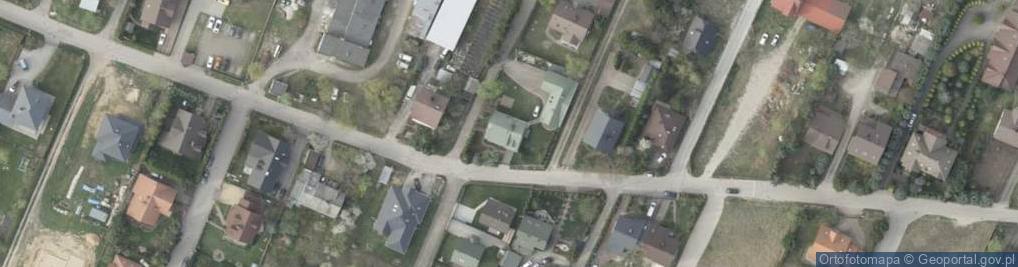 Zdjęcie satelitarne P P H U Wicher Zakład Napraw i Konserwacji Konstrukcji Stalowych Marek Adam Rychlik Jarosław Chomka