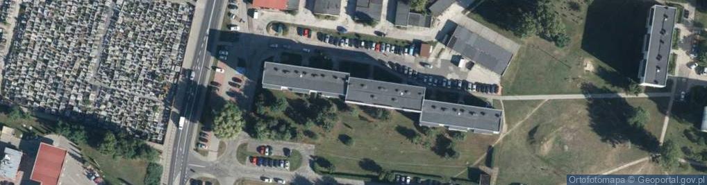 Zdjęcie satelitarne P P H U Zielona Wyspa