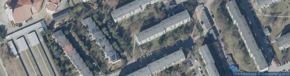 Zdjęcie satelitarne P P Jacek i Robert Robert Budasz Jacek Krauze