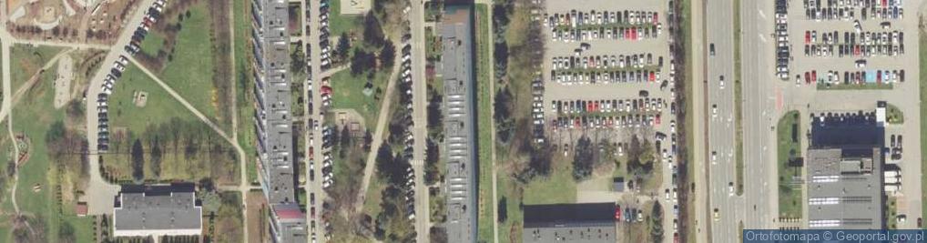 Zdjęcie satelitarne P P U H Jaxpol Jakubiec Stanisław Jakima Eugeniusz