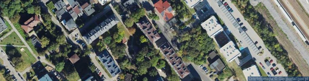 Zdjęcie satelitarne P P U H Polspaw Ireneusz Wrotek Piotr Ściegienny