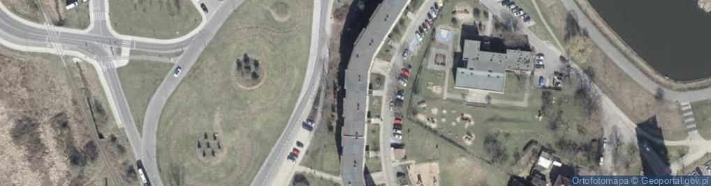 Zdjęcie satelitarne P.T.C Dam-Tech Damian Ciochoń
