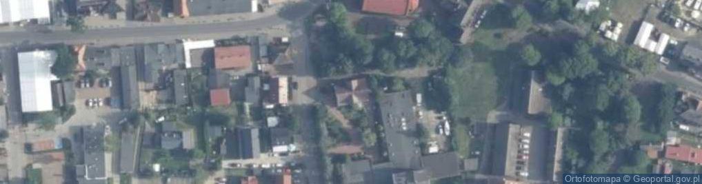 Zdjęcie satelitarne P T U H Jagoda z Mańczak J Wielińska