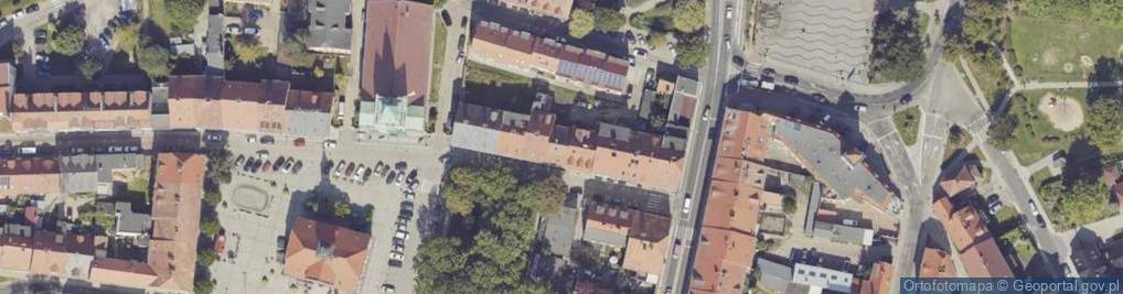 Zdjęcie satelitarne P U H Balteks Tokarz Bożena Kurowska Wanda