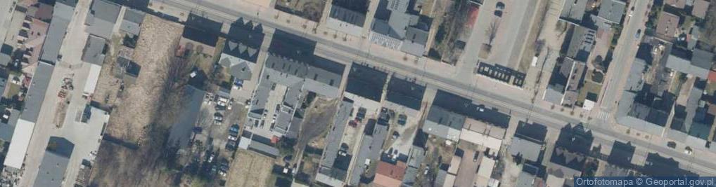 Zdjęcie satelitarne P w Allda