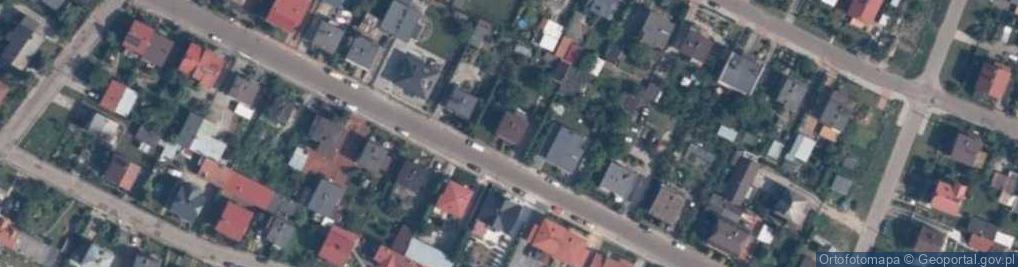 Zdjęcie satelitarne P w Bajtek