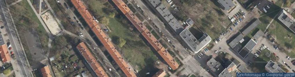 Zdjęcie satelitarne P w Oliwia