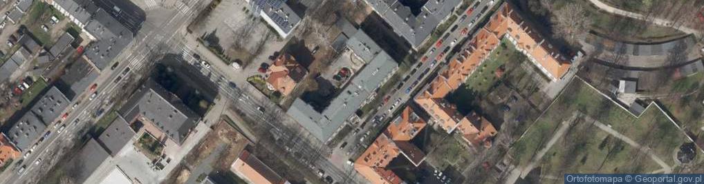 Zdjęcie satelitarne P w Rafko