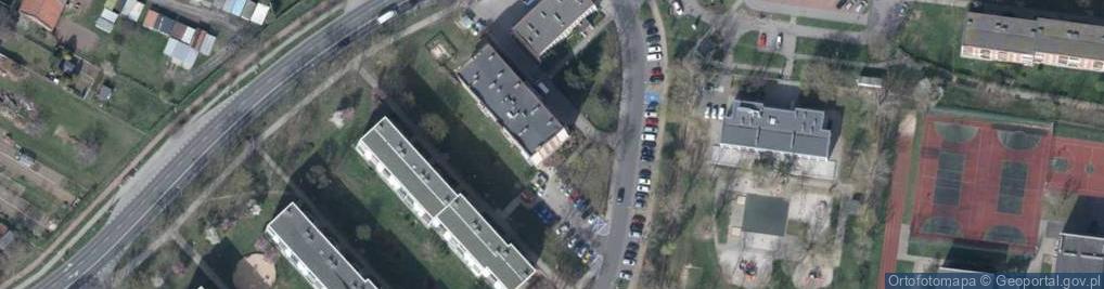 Zdjęcie satelitarne P.w.Sti Maciej Skubij