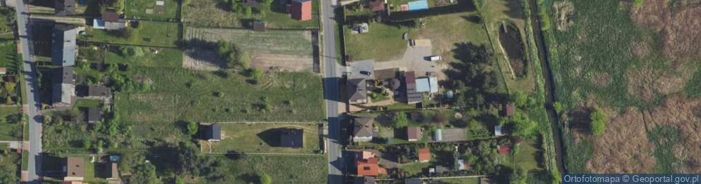 Zdjęcie satelitarne Paintball Myszków