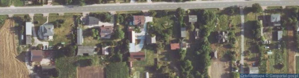 Zdjęcie satelitarne Paintball Park Podcabaje Mirosław Kaleta