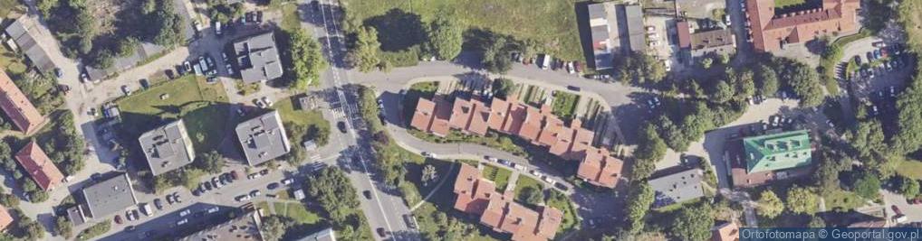 Zdjęcie satelitarne Pająk Marek Taxi nr 21, J.G.