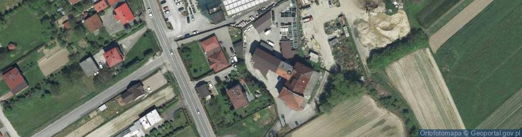 Zdjęcie satelitarne Pajęczyna Sp. z o.o. Zakład Produkcyjno Handlowy