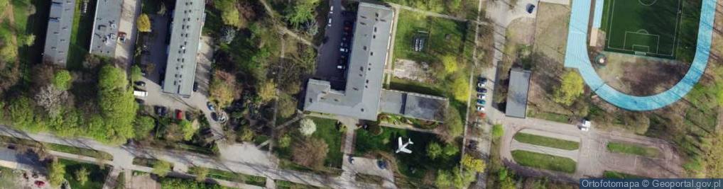 Zdjęcie satelitarne Pałac Ksawerów