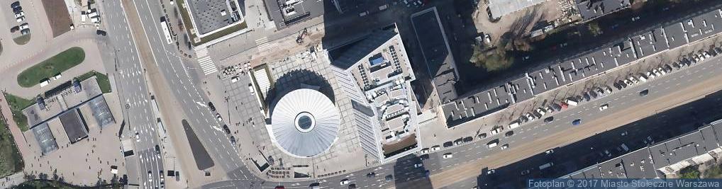Zdjęcie satelitarne Palace Engel Mokotów w Likwidacji
